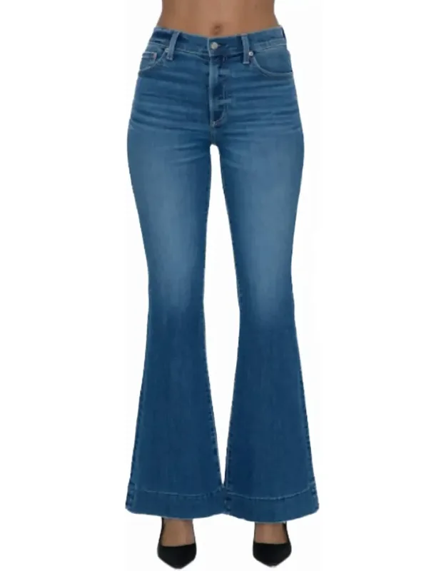 Kinsley Mid Rise Ultra Flare Jeans