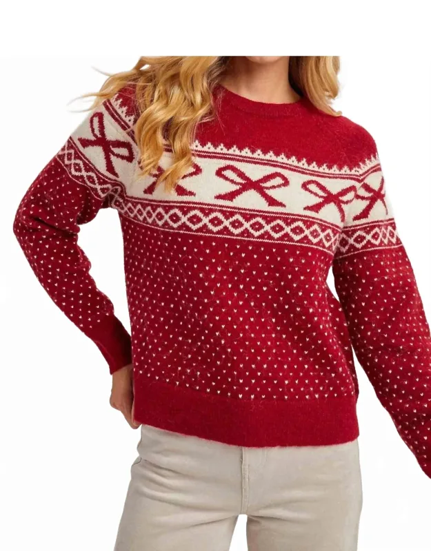 Holiday Crewneck Sweater