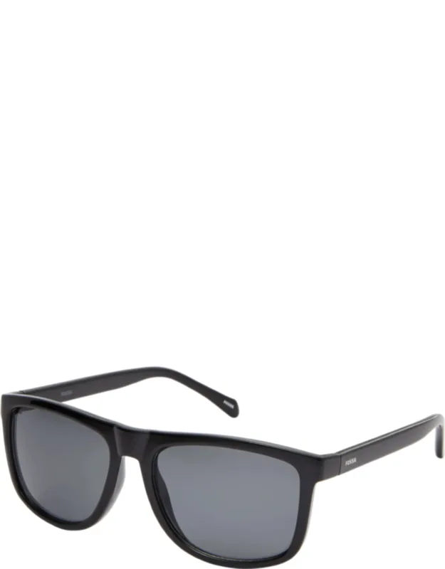 Square Sunglasses With 100% Uv Protection And Solid Lenses