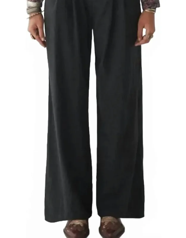 Marlon Luxurious Drape Wide Leg Pants