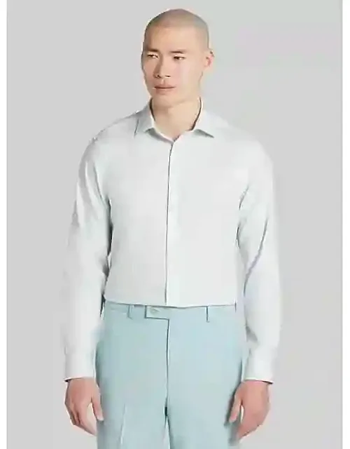 Slim Fit Dobby Supima Cotton Dress Shirt