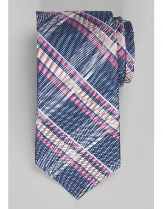 Traveler Collection Peppermint Plaid Tie
