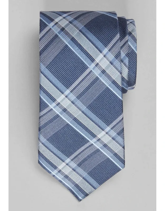 Traveler Collection Peppermint Plaid Tie