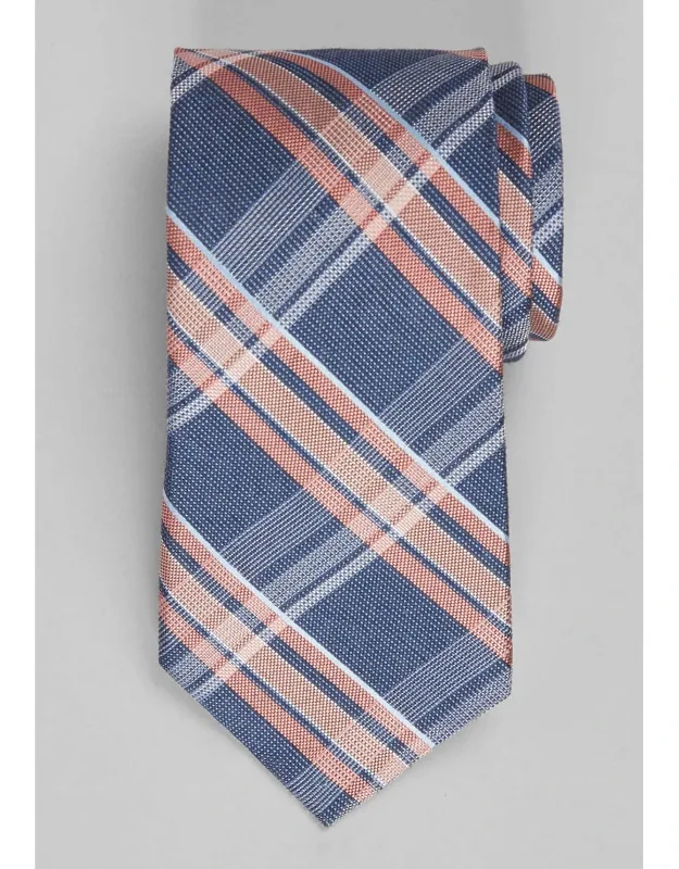 Traveler Collection Peppermint Plaid Tie