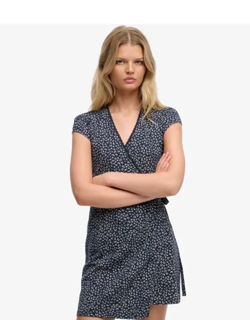 Athletic Essential Wrap Dress