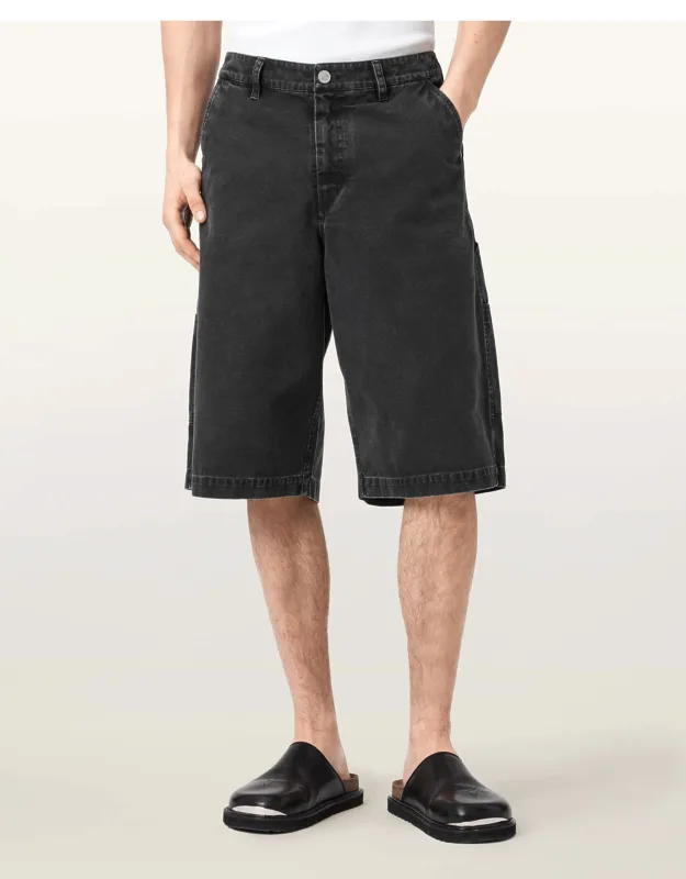 Relaxed Fit Cotton Shorts