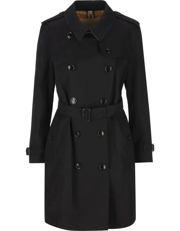 Double Breasted Belted Trench Coat