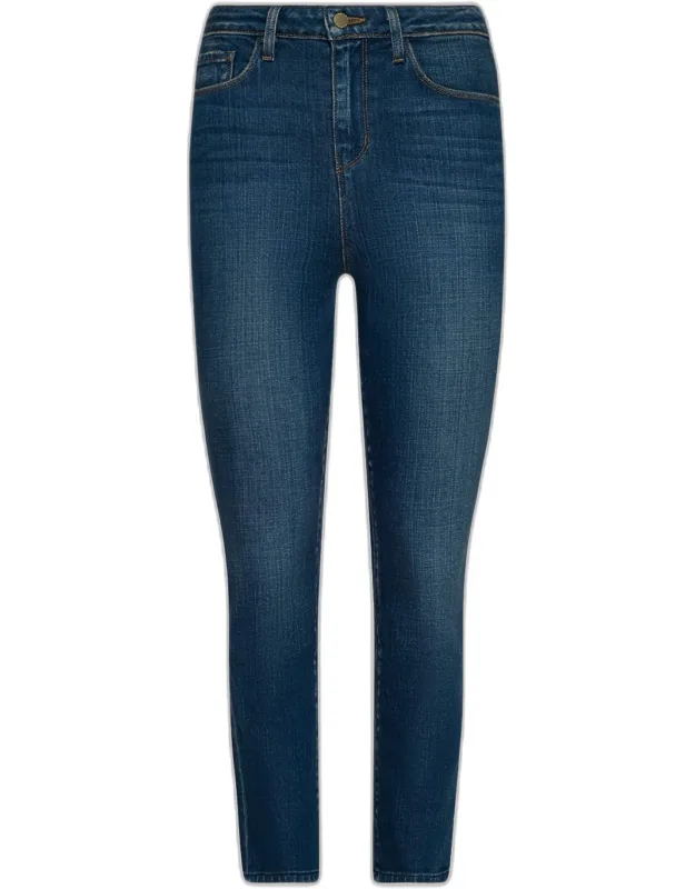 Celestia Slim-straight Cropped Jeans