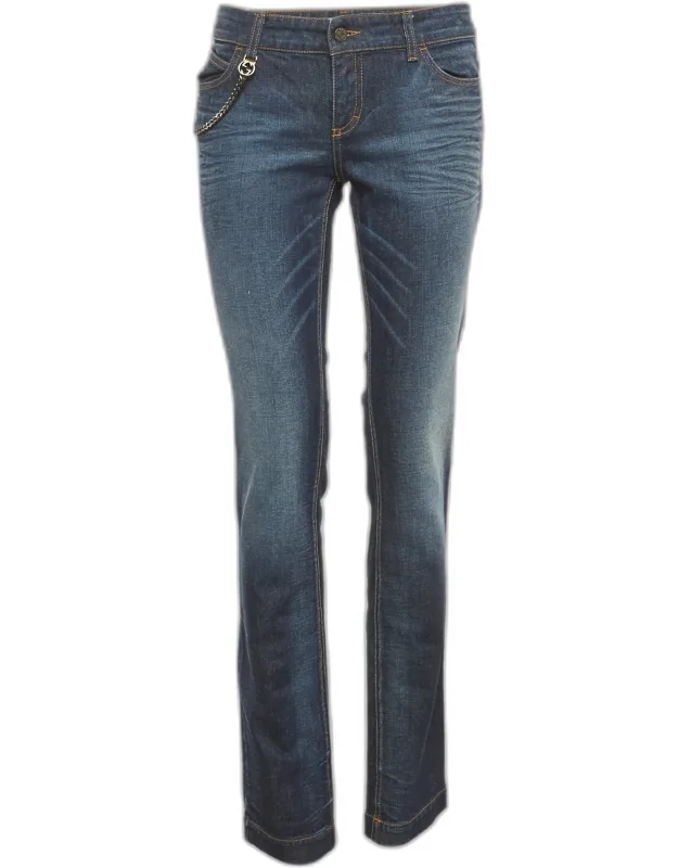 Faded Denim Jeans