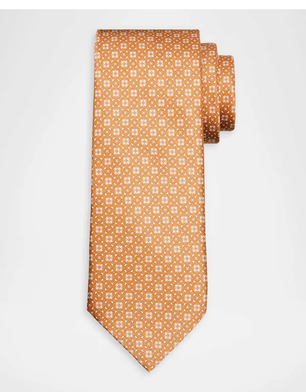 Maxi-mosaic Silk Tie