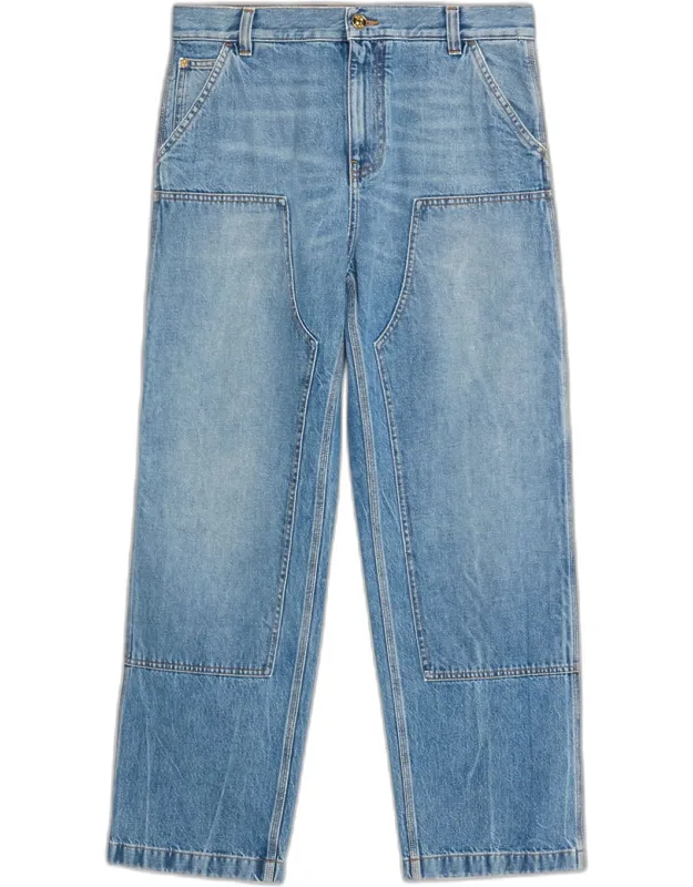 Straight-leg Carpenter Jeans