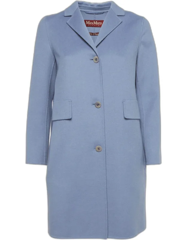 Wool Felt Mid-length Coat