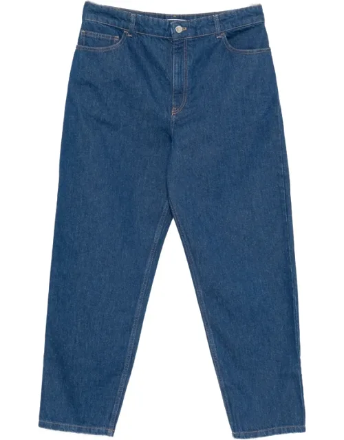 Button-fastening Jeans