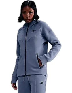 Nike Sportswear Tech Fleece Windrunner Full-zip Hoodie With Dual-layered 3-panel Hood And Zippered Side Pockets