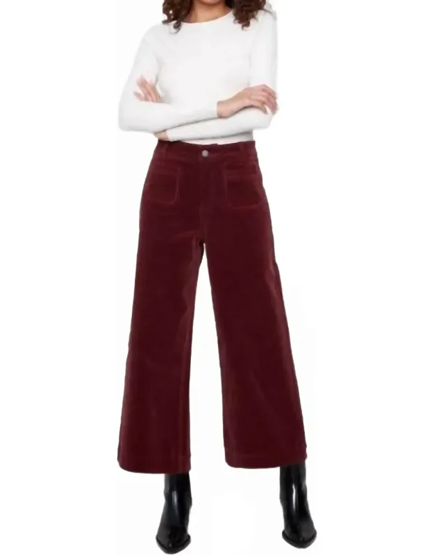 Flare Corduroy Pants