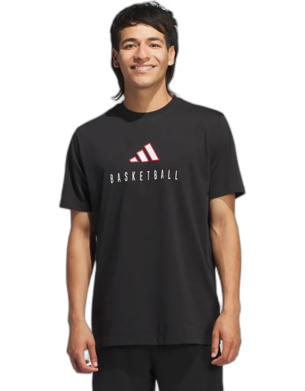 Worldwide Hoops Logo Performance Graphic Tee
