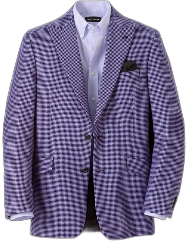 Wool Houndstooth Sport Coat