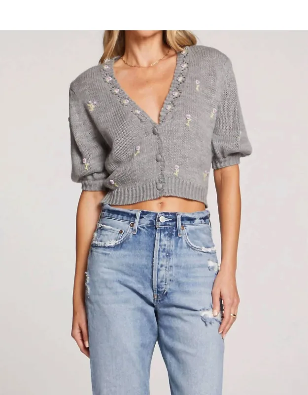 Embroidered Sweater