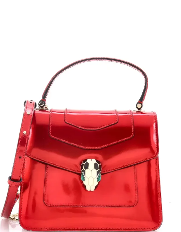 Serpenti Top Handle Bag