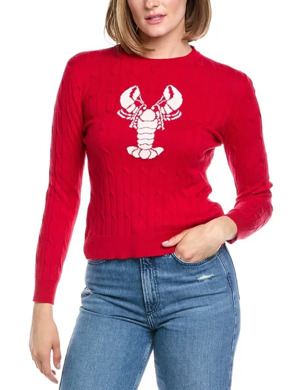 Lobster Cable Cashmere-blend Sweater