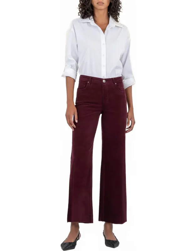 High Rise Corduroy Pants