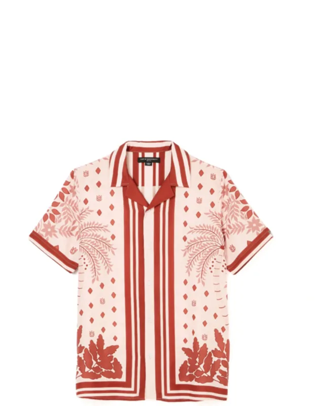 Cuban Short Sleeve Woven Shirt