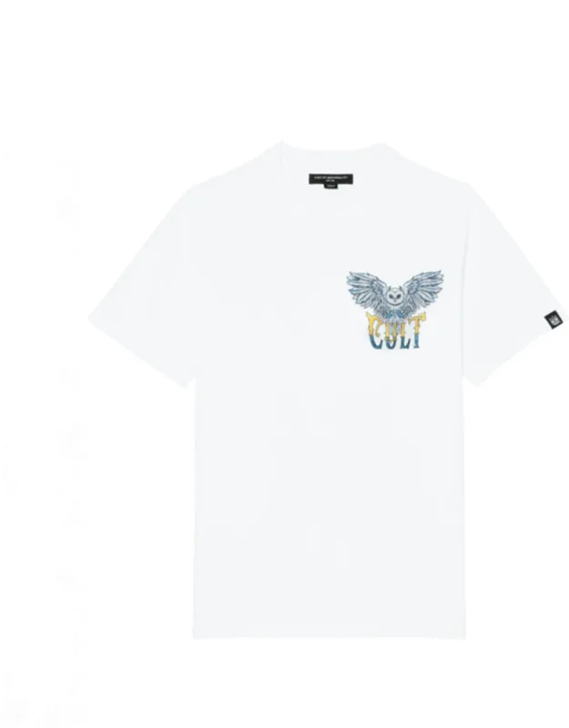 Short Sleeve Crew Neck Tee "owl"