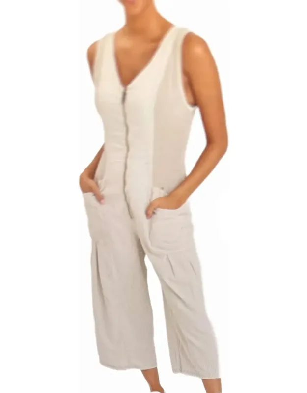 Linen Wide Leg Cargo Pants