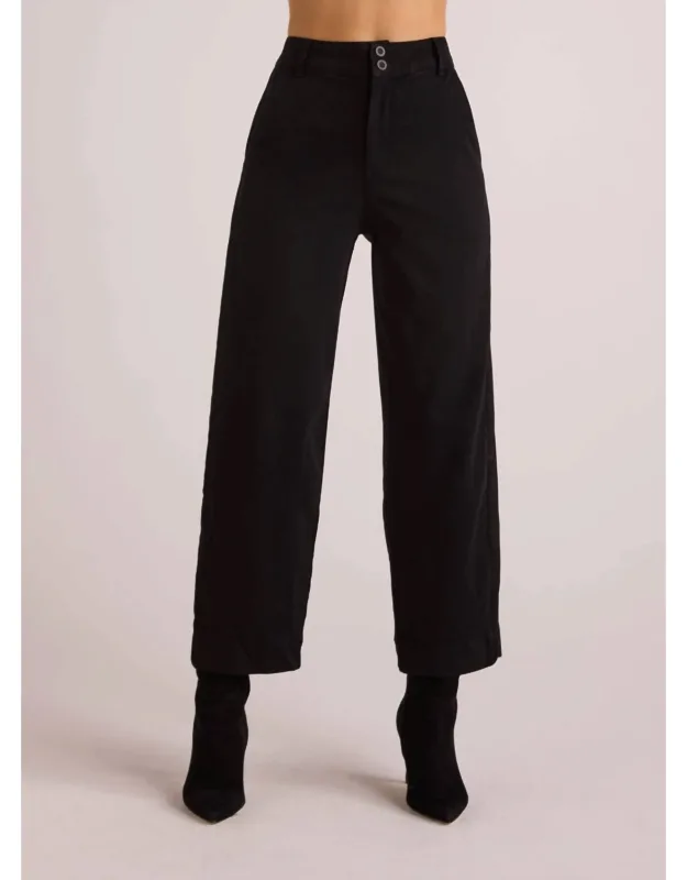 Tux Stripe Crop Pants