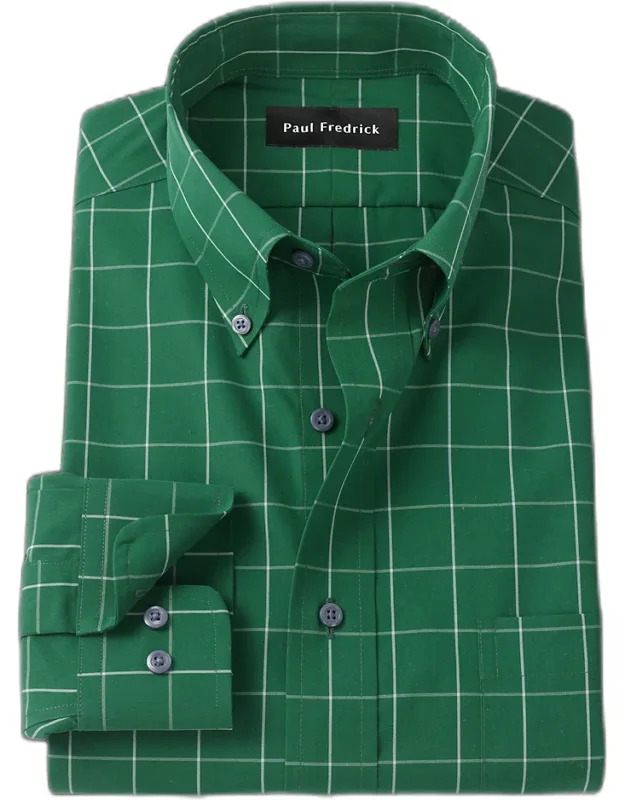 Windowpane Dress Shirt