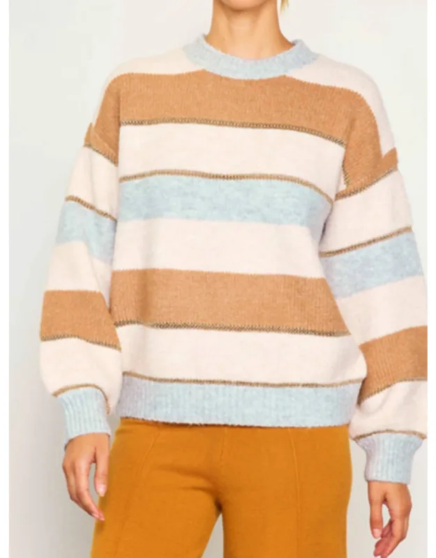 Striped Crewneck Sweater