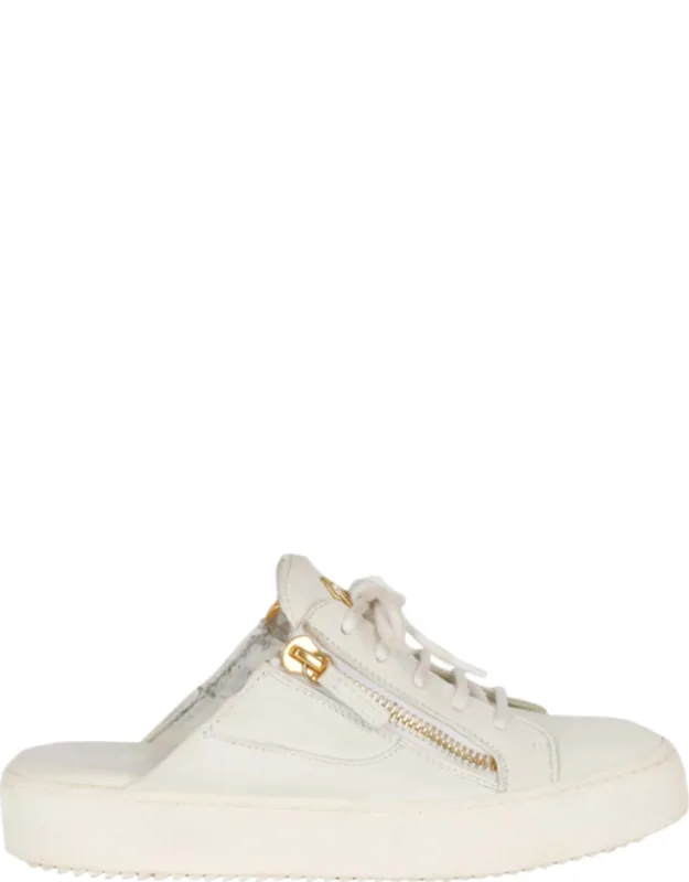Slip-on Lace-up Sneakers