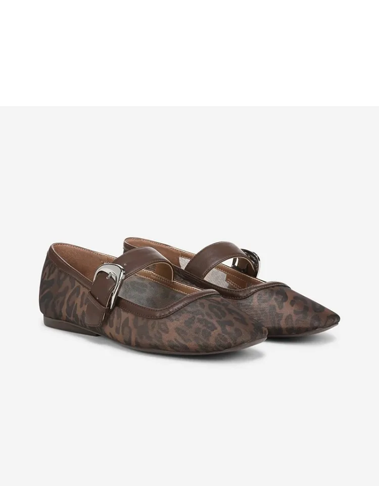 Naturalizer Cosmic Mary Jane Flat Shoes, Extra Cushioning, Enhanced Flexibility
