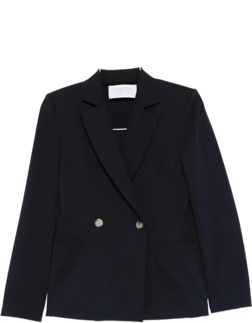 Notched-lapel Double-breasted Blazer