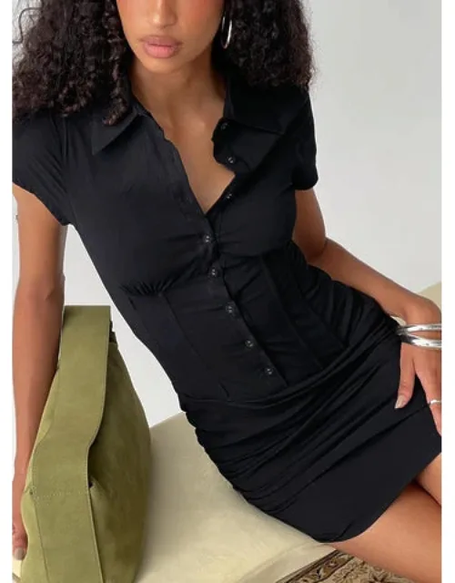 Venecia Corset Shirt Mini Dress