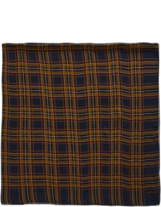 Cassandre Tartan Square Scarf