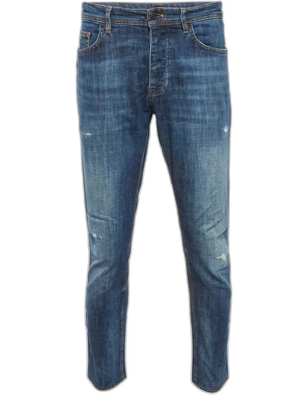 Denim Tapered Jeans