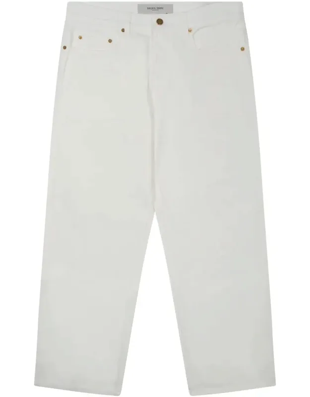 Wide-leg Denim Jeans