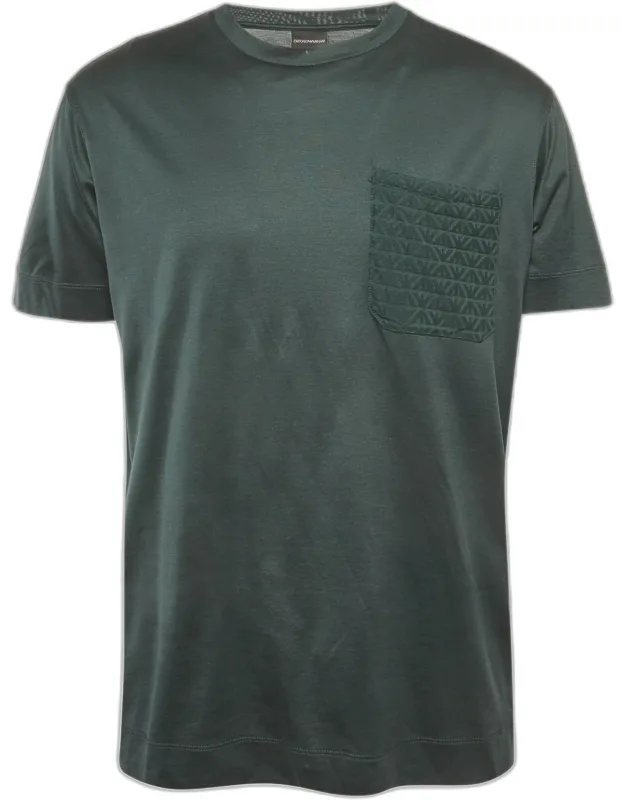 Embroidered Pocket Jersey T-shirt