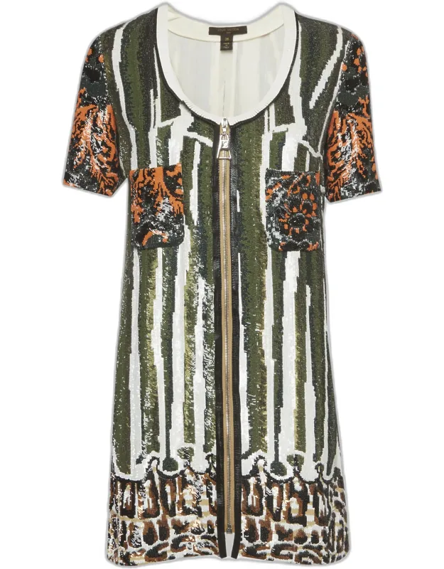 Multicolour Sequin Mini Dress
