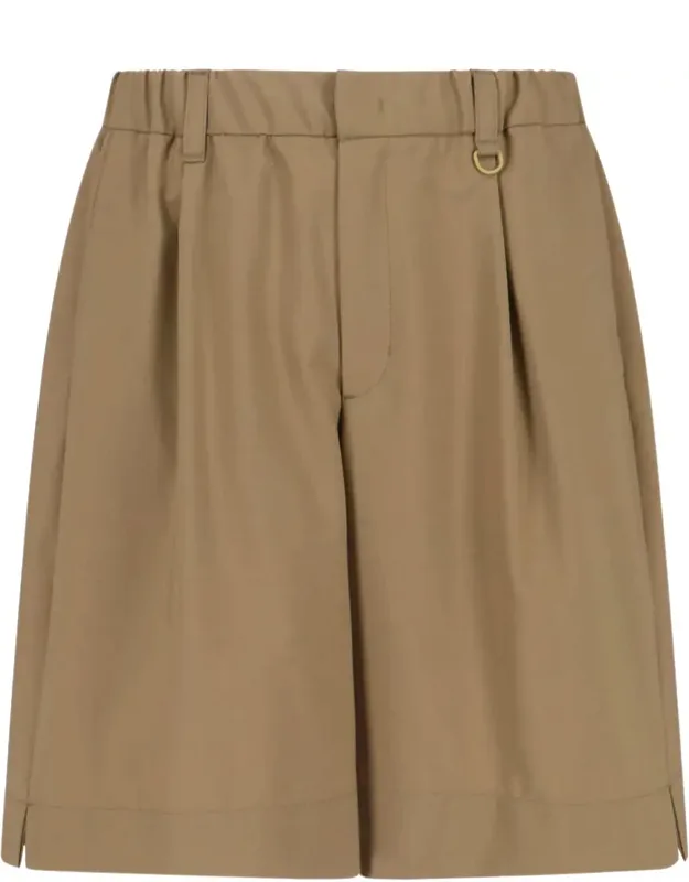 Wool Blend Shorts