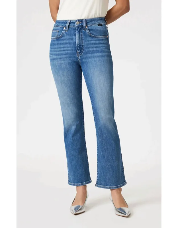 Mid Cropped Denim Jeans