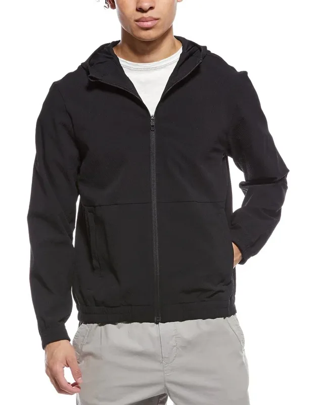 License To Train Textured Jacket