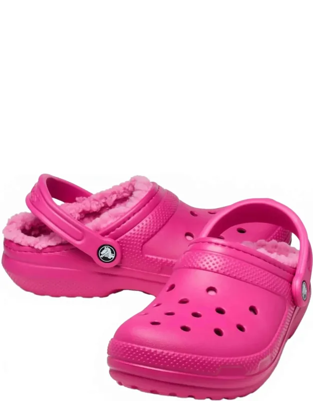 Classic Lined Fuzzy Slippers
