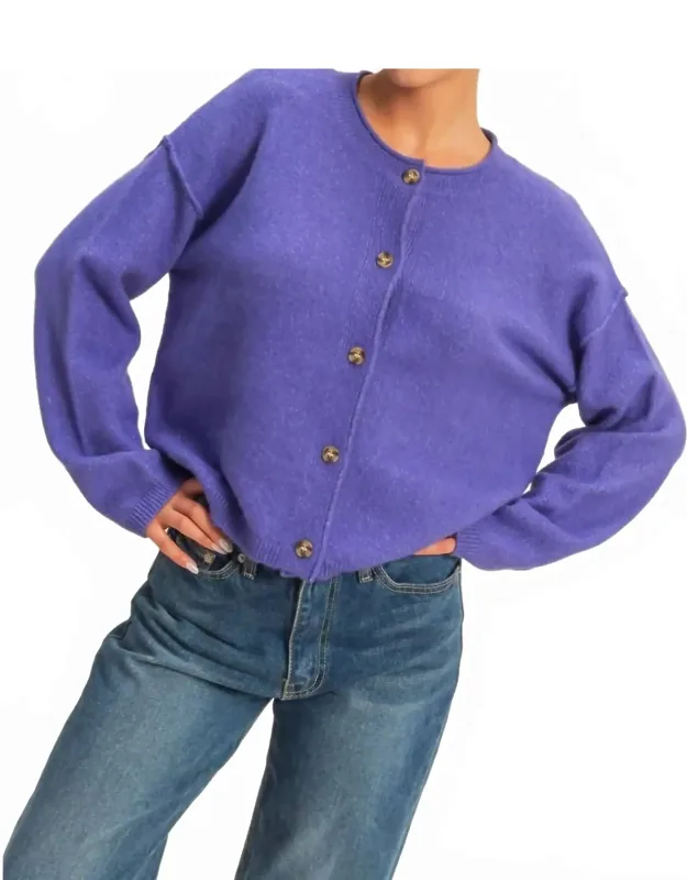 Colorful Cardigan Sweater