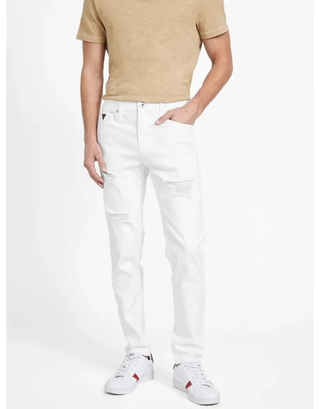 Distressed Modern Skinny Jeans
