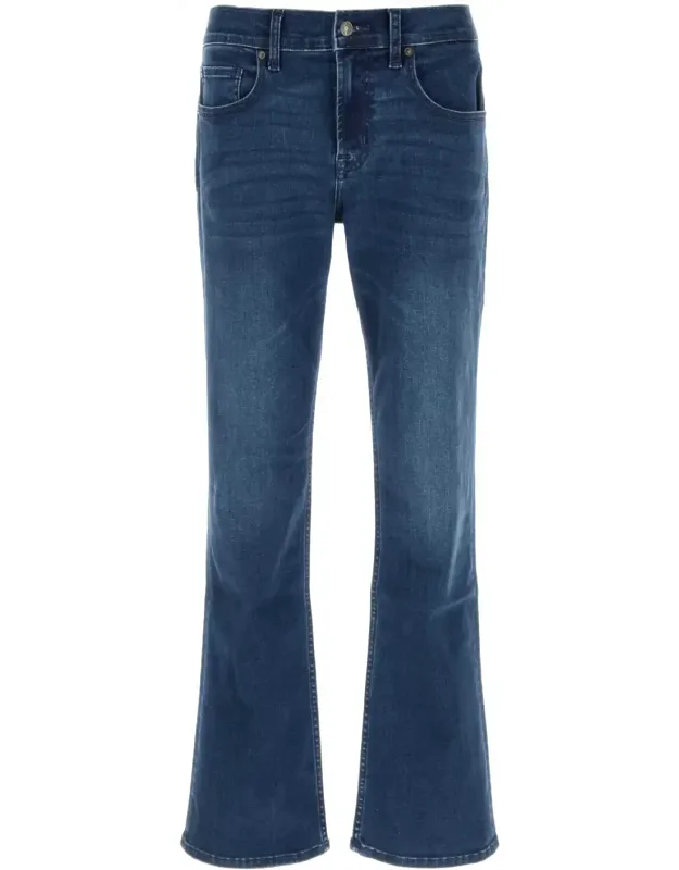 Stretch Denim Bootcut Jeans