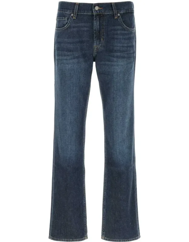 Denim Straight Jeans