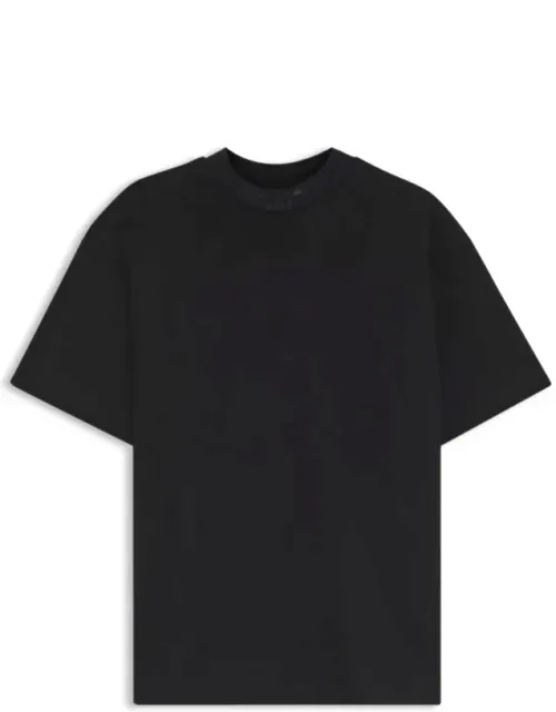 Relaxed-fit T-shirt With Logo Collar