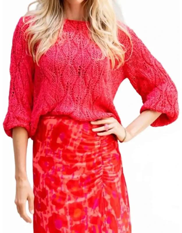 Siva R-neck Tape Sweater